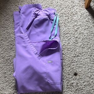 Figs Lilac Dawn M Women's Scrub Set